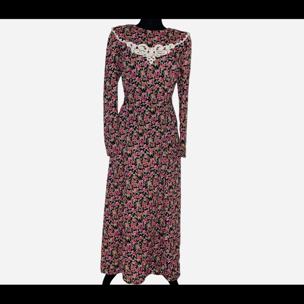 Vintage Jessica McClintock Gunne Sax prairie dress